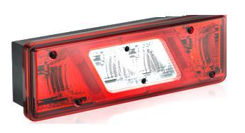 Fanale Posteriore Bianco - Rosso Sinistro Ford Transit Dal 2014 Al 2019