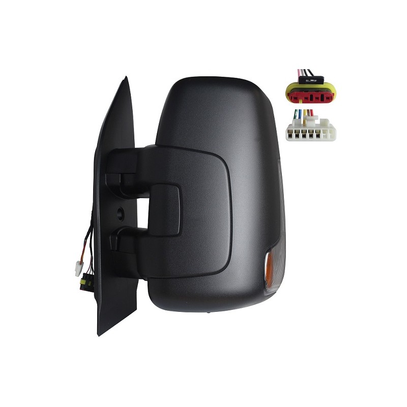 RETROVISORE ELETT. TERM. BRACCIO CORTO C/FAN. FUME SX Iveco DAILY dal 2024