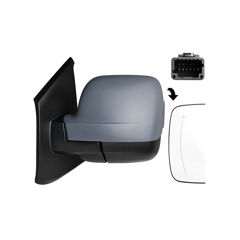 RETROVISORE ELETT. TERM. RIB. C/FAN. DX Renault TRAFIC dal 2021