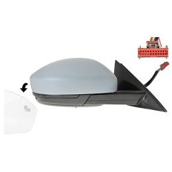 RETROVISORE ELETT. TERM. RIB. MEM. C/FAN. E LUCE DI CORTESIA DX Land Rover EVOQUE dal 2018