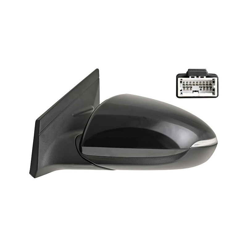 RETROVISORE ELETT. TERMICO C/FANALINO DX Hyundai IONIC dal 2016 al 2022