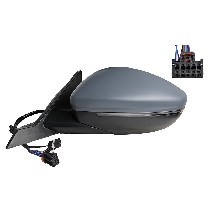 RETROVISORE ELETT. TERMICO RIB. C/FAN. E LUCE DI CORTESIA SX Fiat 600 dal 2023