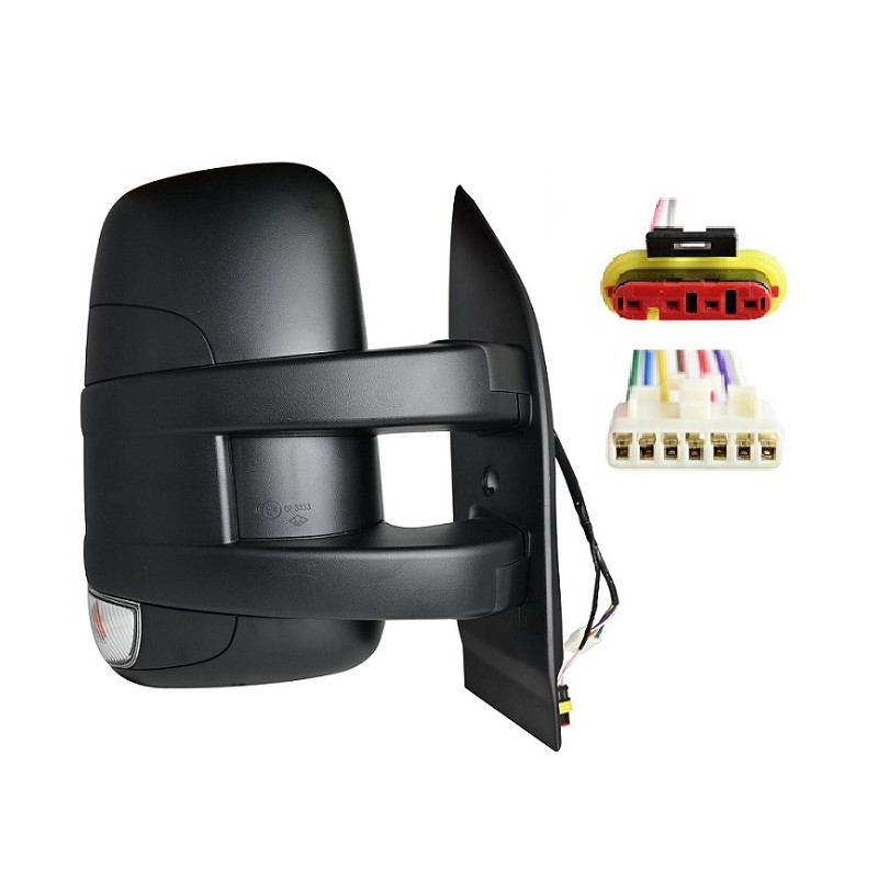 RETROVISORE ELETT. TERM. BRACCIO CORTO C/FAN. (W16W) BIANCO DX Iveco DAILY dal 2019 al 2023 RETROVISORE ELETT. TERM. BRACCIO CORTO C/FAN. (W16W) BIANCO DX Iveco DAILY dal 2019 al 2023