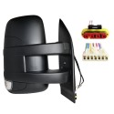 RETROVISORE ELETT. TERM. BRACCIO CORTO C/FAN. (W16W) BIANCO DX Iveco DAILY dal 2024