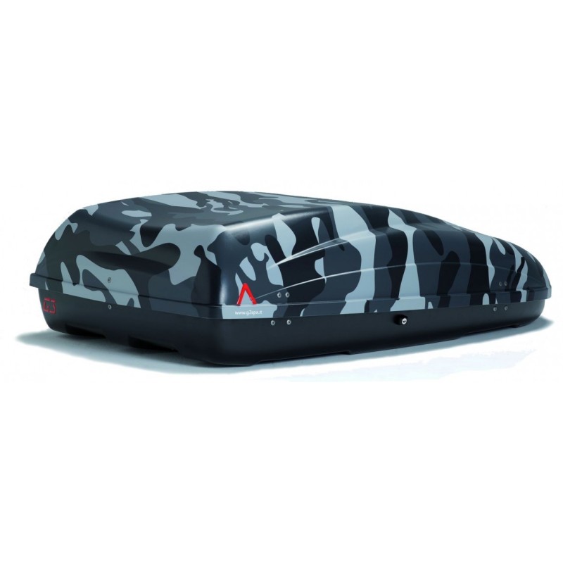 Box da Tetto Auto da 330 Litri Helios 400 CAMOU G3 1