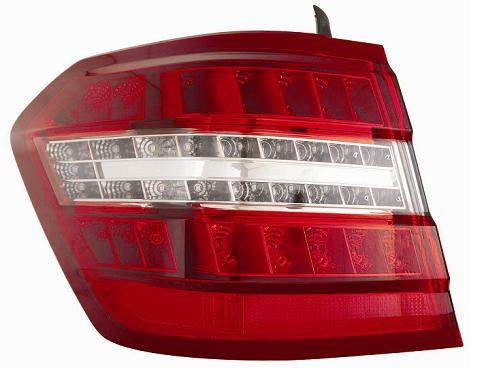 Fanale Posteriore Esterno A Led Bianco-rosso Destro Mercedes Classe E W212 Dal 2009 Al 2012