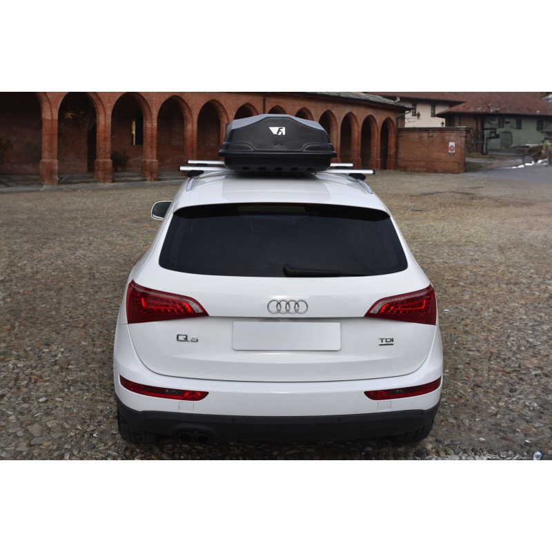 Box Da tetto Auto da 400 Litri Torpedo Nero Opaco Farad 4