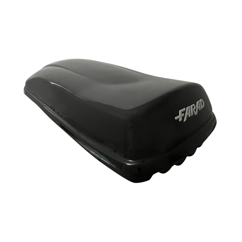 Box Da Tetto Auto Da 400 Litri Marlin N8 Nero Lucido Farad 3