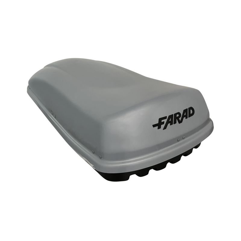 Box Tetto Auto Farad Marlin N8 400L Grigio Metallizzato Dual Side Quick Fix Box Tetto Auto Farad Marlin N8 400L Grigio Metallizzato Dual Side Quick Fix 4