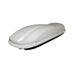 Box Da Tetto Auto Da 480 Litri Marlin N6 Bianco Lucido Farad