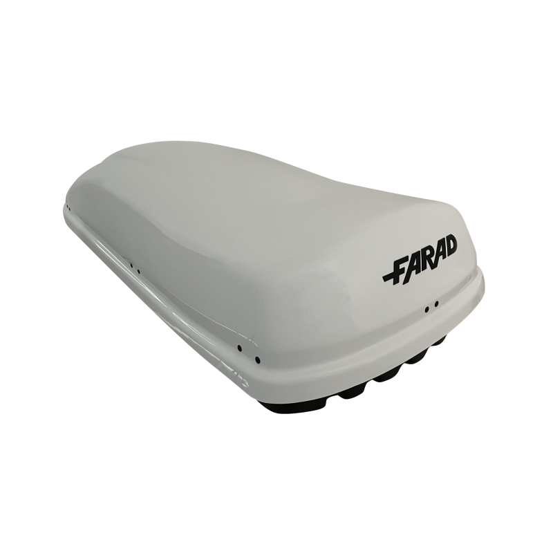 Box Da Tetto Auto Da 480 Litri Marlin N6 Bianco Lucido Farad 3