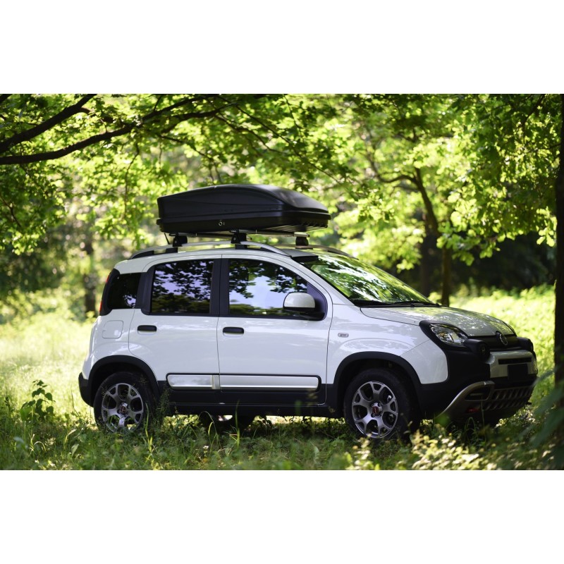 Box Da tetto Auto da 340 Litri Dory Family N22 Nero Opaco Farad 4