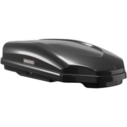 Box da Tetto Auto Satellite Menabo Nero Lucido 330 Litri