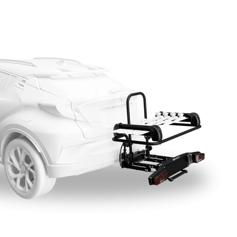 Base Portabici Peruzzo G3 da Gancio Traino con Kit Portasci 3