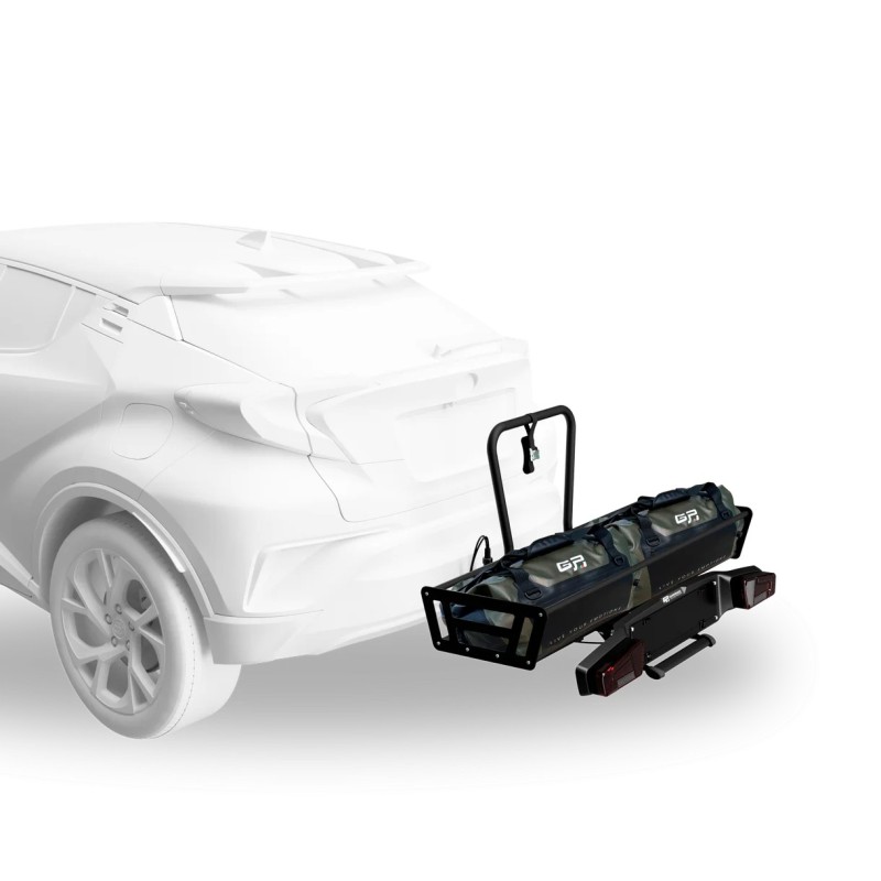 Base Portabici Peruzzo G3 da Gancio Traino con Cesta Pandora e Borsone Mimas 1