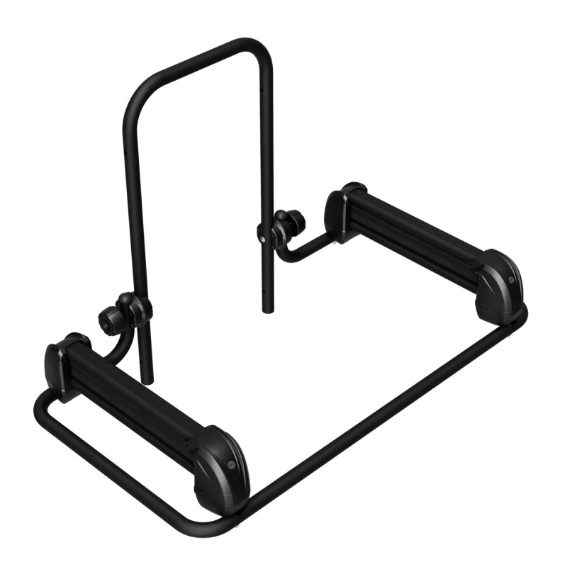 Base Portabici Peruzzo G3 da Gancio Traino con Box Auto Posteriore e Portasci 5