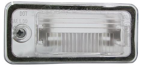 Fanale Targa Sinistro Audi A4 Dal 2004 Al 2007