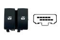 Pulsante Interruttore  Alzavetro Anteriore Sinistro Renault Kangoo Dal 02 2008 Al  03 2013
