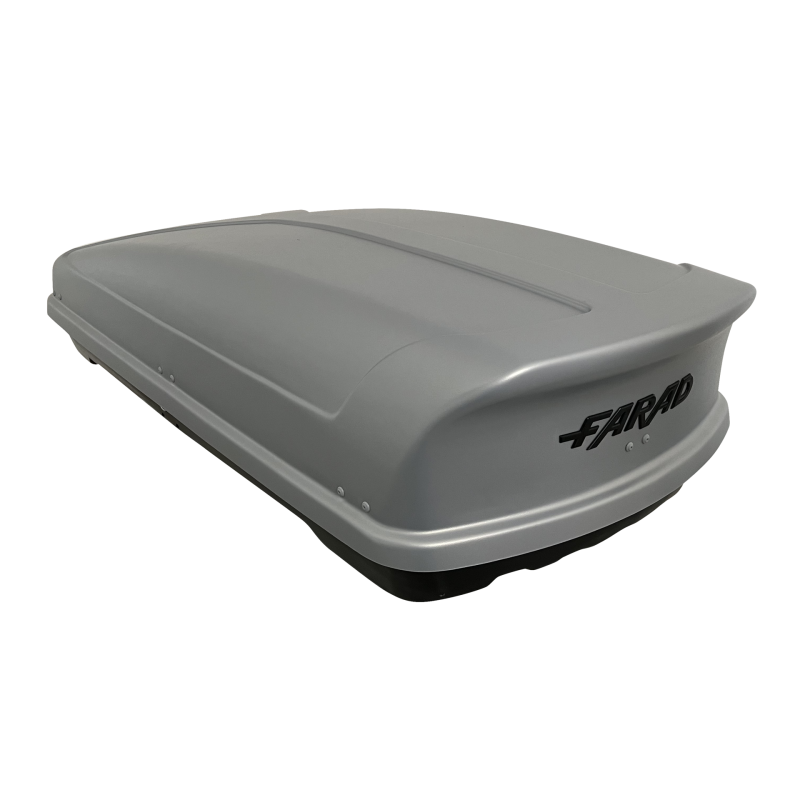 Box Tetto Auto Farad Koral N19 400L Grigio Opaco Dual Side Quick Fix Box Tetto Auto Farad Koral N19 400L Grigio Opaco Dual Side Quick Fix 2