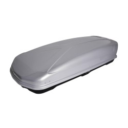 Box Tetto Auto Farad Koral N19 400L Grigio Metallizzato Dual Side Quick Fix
