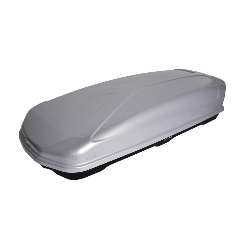 Box Tetto Auto Farad Koral N19 400L Grigio Metallizzato Dual Side Quick Fix Box Tetto Auto Farad Koral N19 400L Grigio Metallizzato Dual Side Quick Fix 1