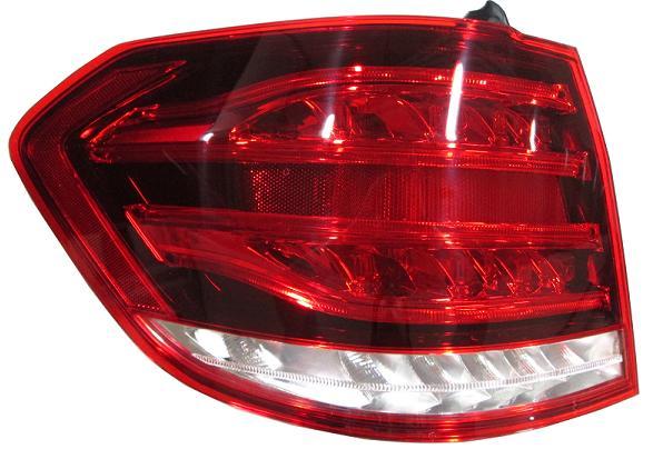 Fanale Posteriore Esterno A Led Bianco-rosso Fondo Scuro Destro Mercedes Classe E W212 Dal 2013 Al 2015