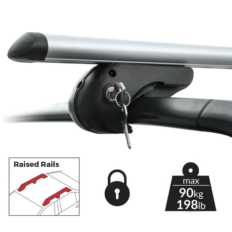 Barre Portatutto Brio XL per DR 5 dal 2020 al 2022 con Corrimano Basso 2