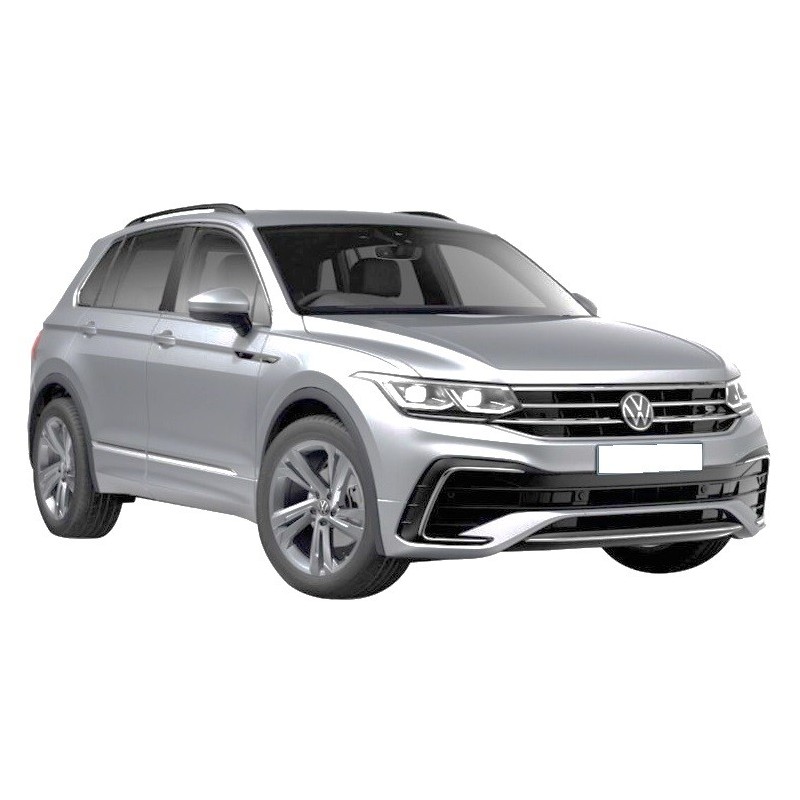 Vasche Baule Bagagliaio Auto su misura per Volkswagen Tiguan Dal 2021 3