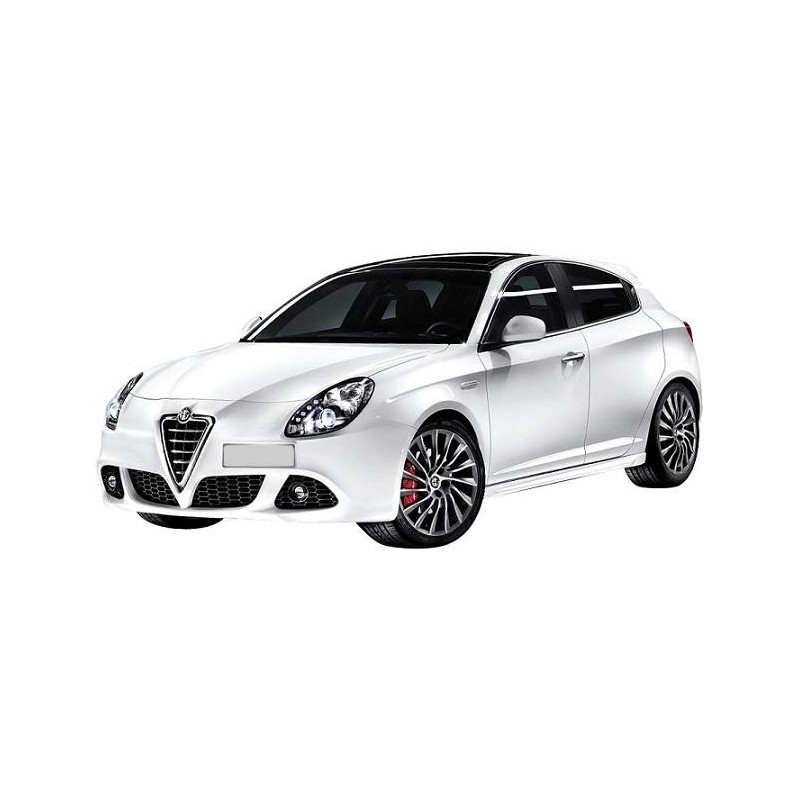 Vasche Baule Bagagliaio Auto su misura per Alfa Romeo Giulietta Dal 2015 al 2016 2