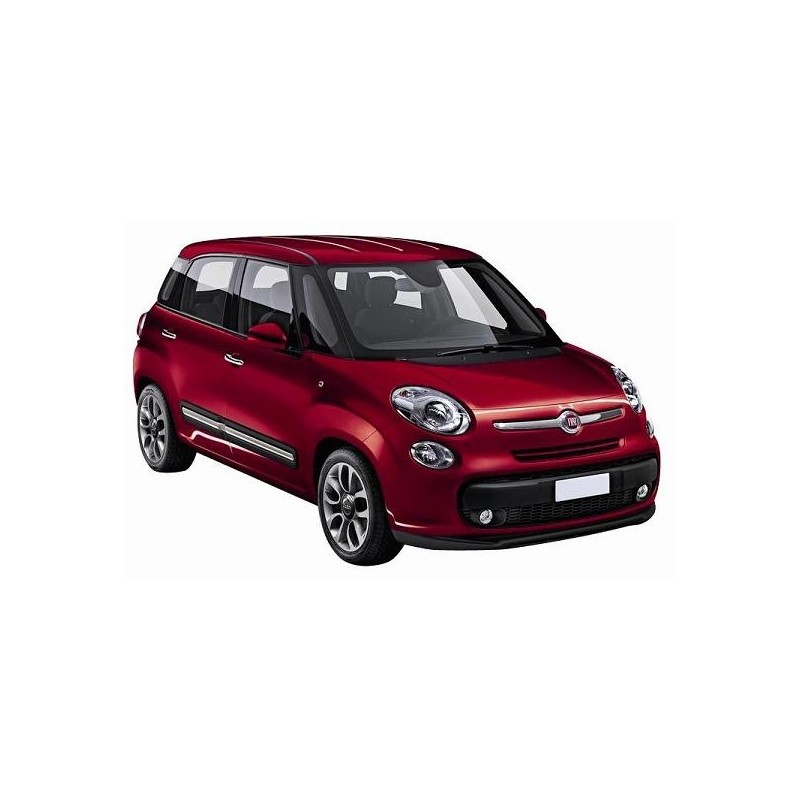 Vasche Baule Bagagliaio Auto su misura per FIAT 500L dal 2012 3