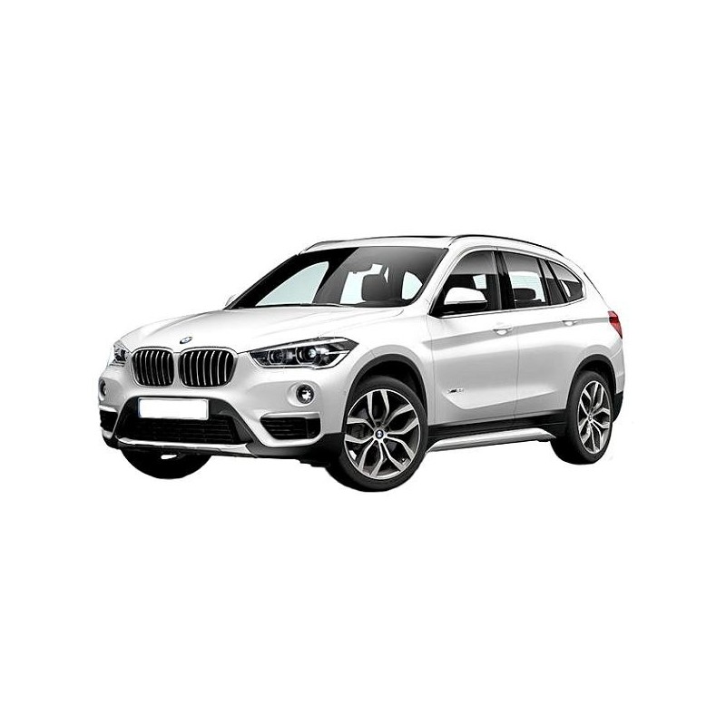Vasche Baule Bagagliaio Auto su misura per BMW X1 dal 2015 al 2018 2