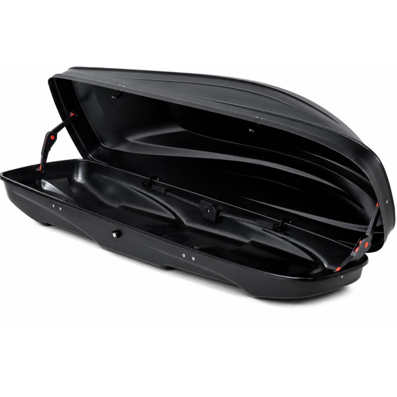 Box Auto da Tetto G3 Spark 370L Nero Opaco Baule Portapacchi Universale 2