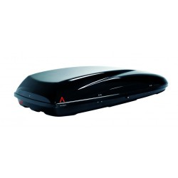 Box Auto da Tetto G3 Helios 480 390 Litri Nero Baule Portapacchi 195 cm