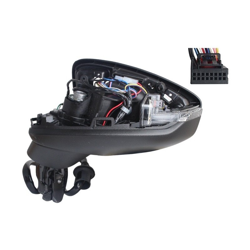 Specchietto Retrovisore Sinistro Elettrico Termico Ribaltabile per AUDI A3 dal 2020 Specchietto Retrovisore Sinistro Elettrico Termico Ribaltabile per AUDI A3 dal 2020