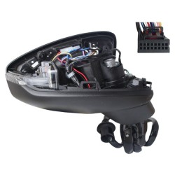 Specchietto Retrovisore Sinistro Elettrico Termico Ribaltabile per AUDI A3 dal 2020