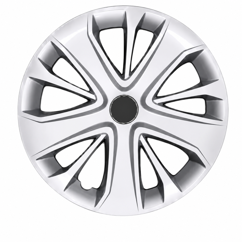 SET 4 COPPE RUOTA COPRICERCHI 15" PER RENAULT CLIO IV DAL 2016 AL 2019