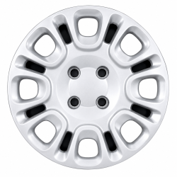 SET 4 COPPE RUOTA COPRICERCHI 14" PER FIAT PANDA DAL 2012