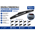 Spazzola Tergicristalli Posteriore 32,5cm Universale 10 Adattatori