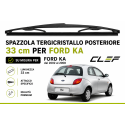 Spazzola Tergicristallo Posteriore 33 cm per FORD KA dal 2002 al 2008