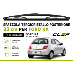 Spazzola Tergicristallo Posteriore 33 cm per FORD KA dal 2002 al 2008