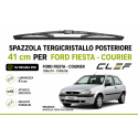 Spazzola Tergicristallo Posteriore 41cm per FORD FIESTA COURIER dal 1996 al 1999