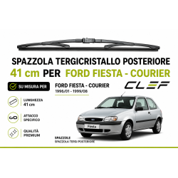 Spazzola Tergicristallo Posteriore 41cm per FORD FIESTA COURIER dal 1996 al 1999
