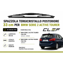 Spazzola Tergicristallo Posteriore 33cm per BMW Serie 2 Active Tourer
