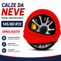 Calze da Neve 145/60 R13 Omologate Auto Tessili Antiscivolo