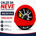 Calze da Neve 165/55 R13 Omologate Auto Tessili Antiscivolo