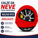 Calze da Neve 165/60 R13 Omologate Auto Tessili Antiscivolo