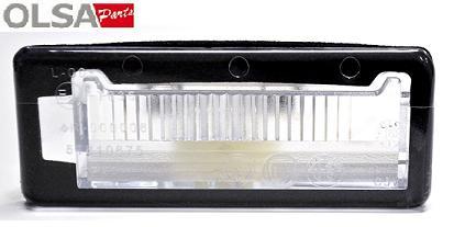 Fanale Targa Fiat Doblo' Dal 2010 Al 2015