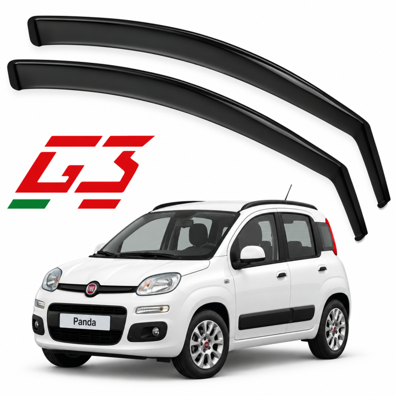 DEFLETTORE ARIA E PIOGGIA FIAT PANDA DAL 2012 AL 2020 G3 1