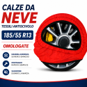 Calze da Neve 185/55 R13 Omologate Auto Tessili Antiscivolo