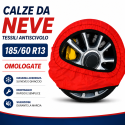 Calze da Neve 185/60 R13 Omologate Auto Tessili Antiscivolo